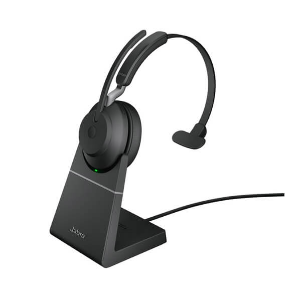 Jabra Evolve2 65 MS Mono USB Headset with Stand Headset Store